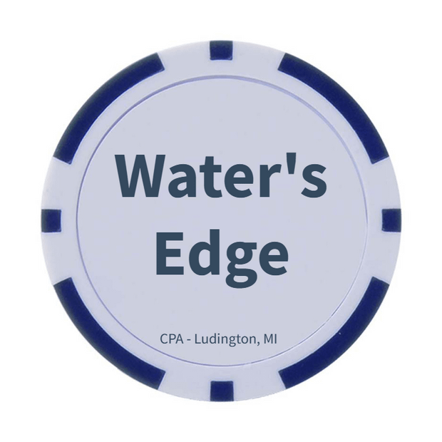 30 Poker Chips in Tube