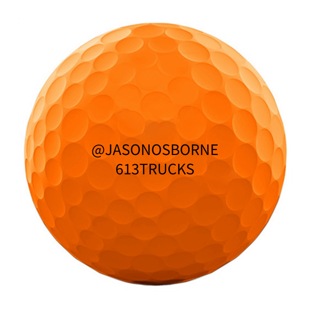 Wilson Staff 50 Elite Orange Golf Balls