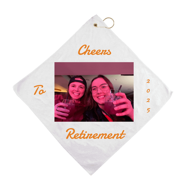 Custom 16" x 16" Golf Towel