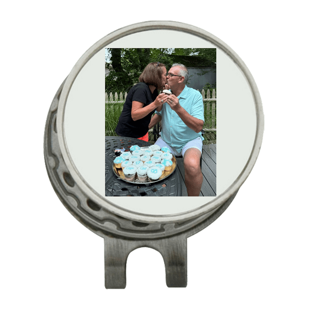 Hat Clip Ball Marker Silver