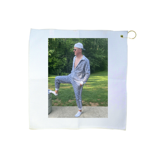 Custom 16" x 16" Waffle Golf Towel