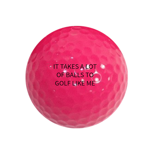 Value Golf Balls Pink