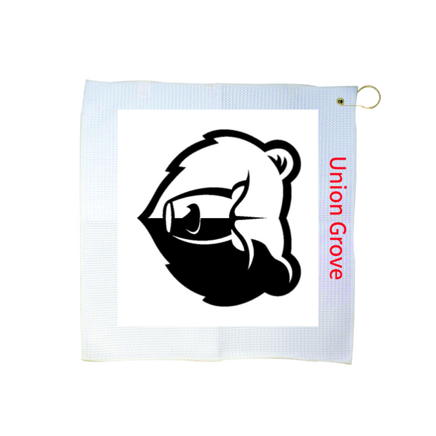 Custom 16" x 16" Waffle Golf Towel