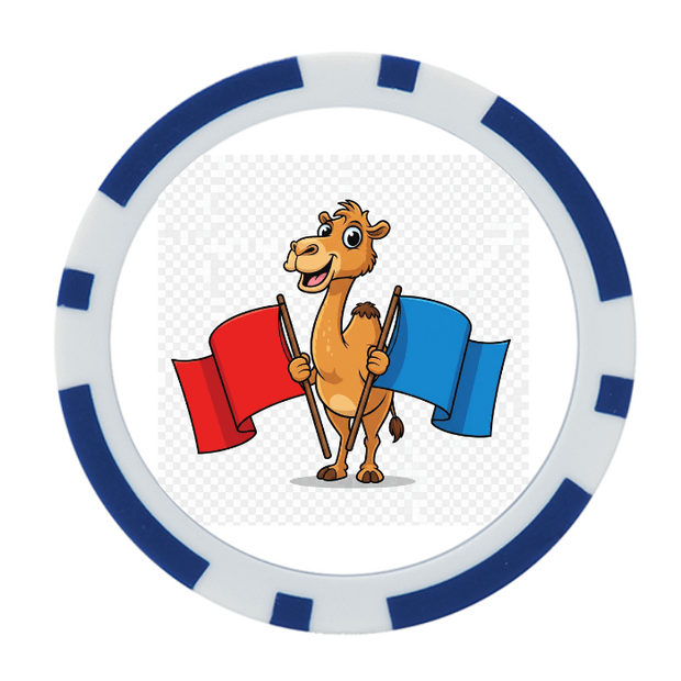 Blue Poker Chips