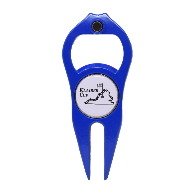 Royal Blue Hat Trick 6 in 1 Divot Tool