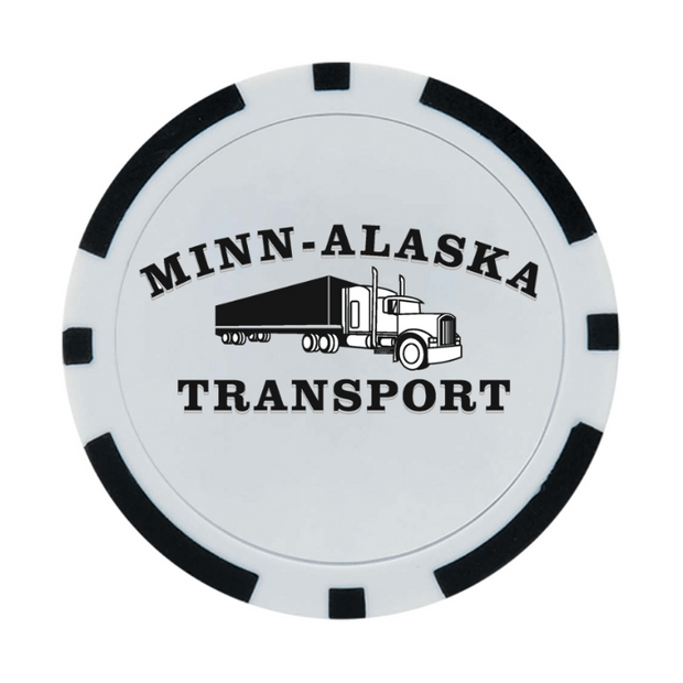 30 Poker Chips in Tube