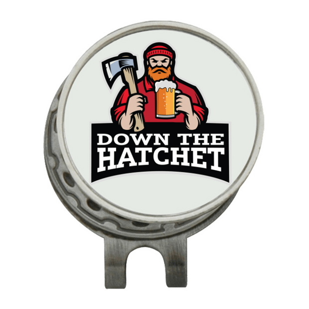 Hat Clip Ball Marker Silver