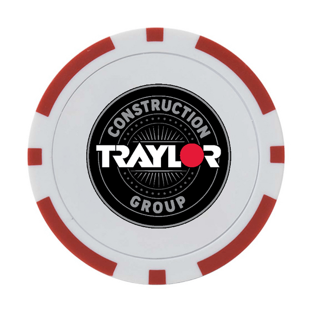 30 Poker Chips in Tube