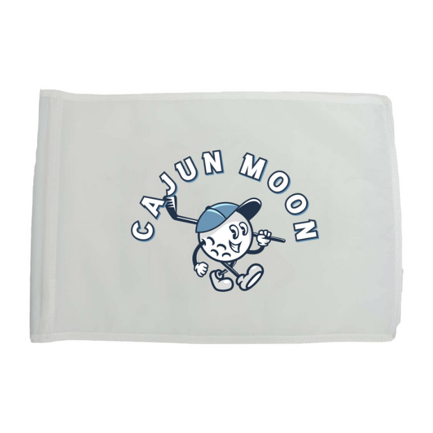 Golf Flag - White