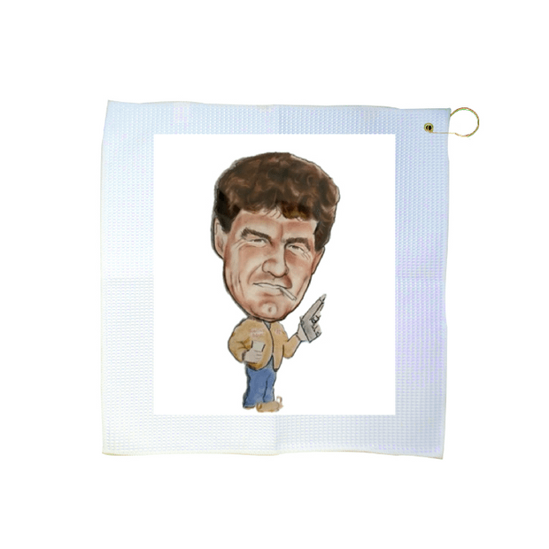 Custom 16" x 16" Waffle Golf Towel