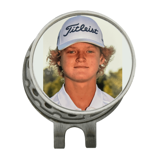 Hat Clip Ball Marker Silver