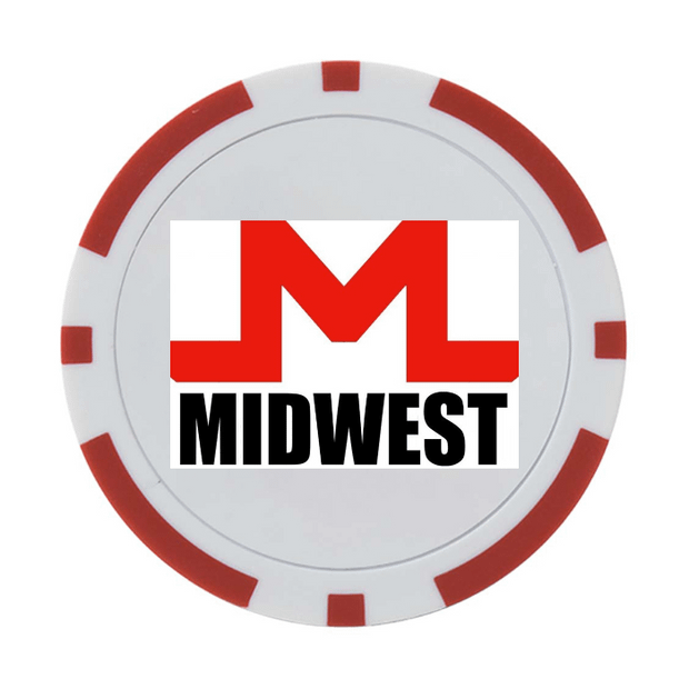 30 Poker Chips in Tube