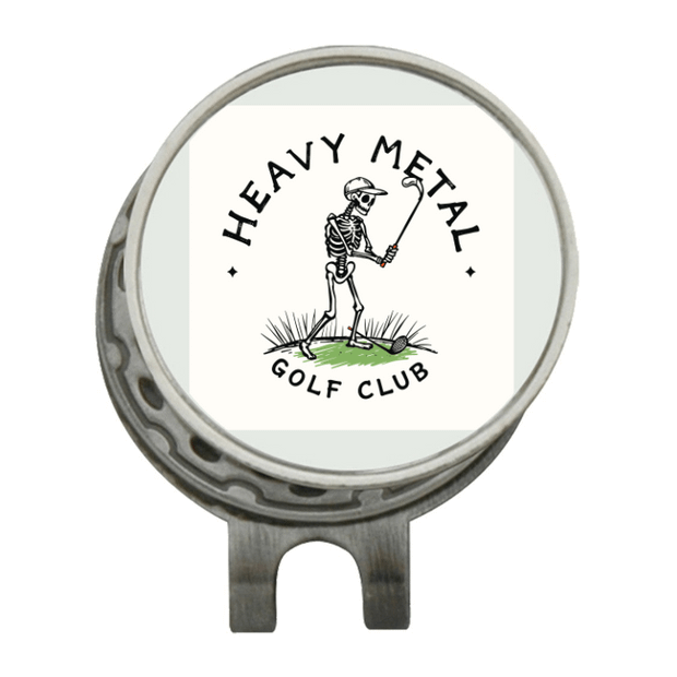 Hat Clip Ball Marker Silver
