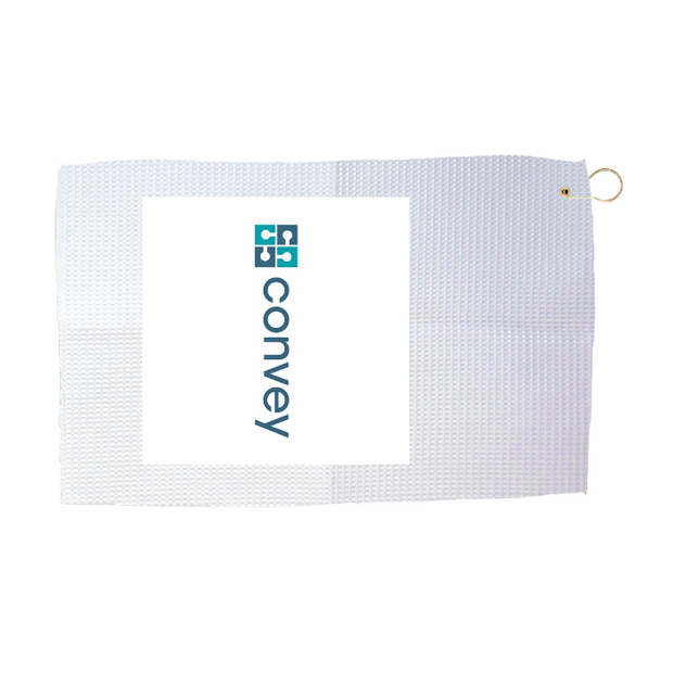 Custom 24" x 15" Waffle Golf Towel