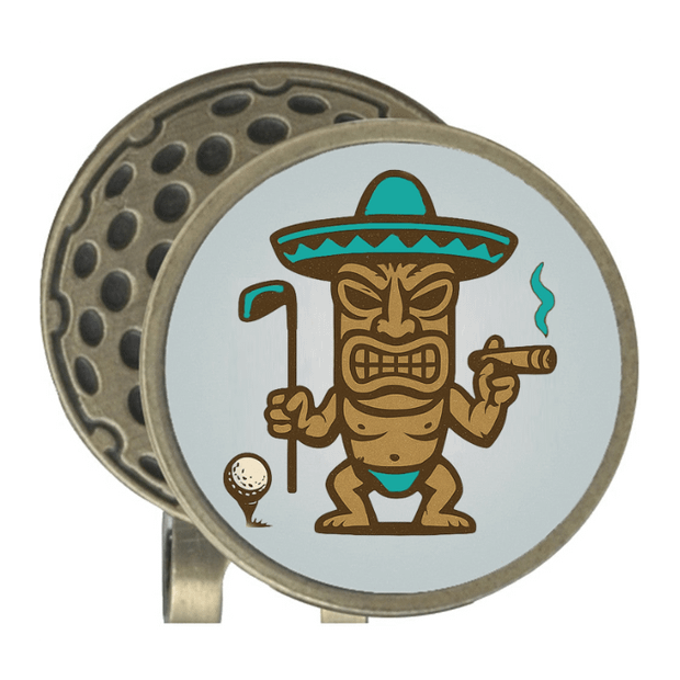 Hat Clip Ball Marker Brass