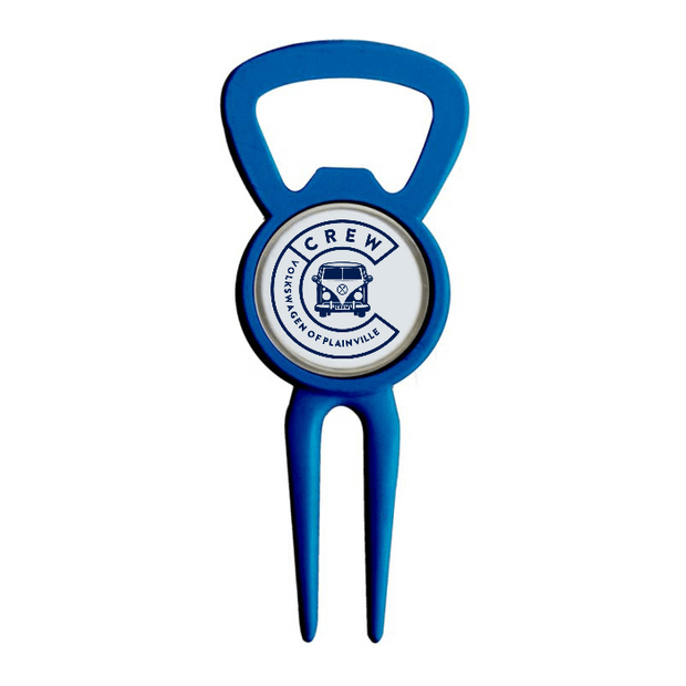 Divot Tool Bottle Opener Navy Blue