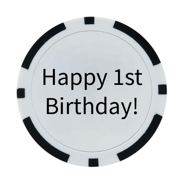 30 Poker Chips in Tube