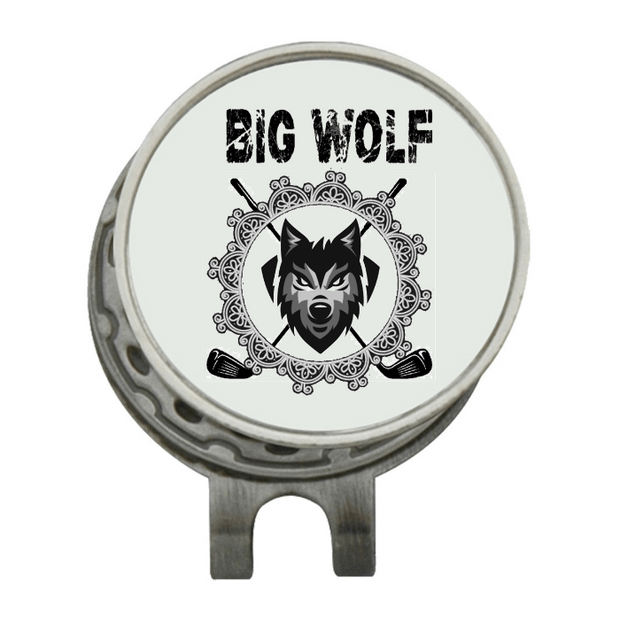 Hat Clip Ball Marker Silver