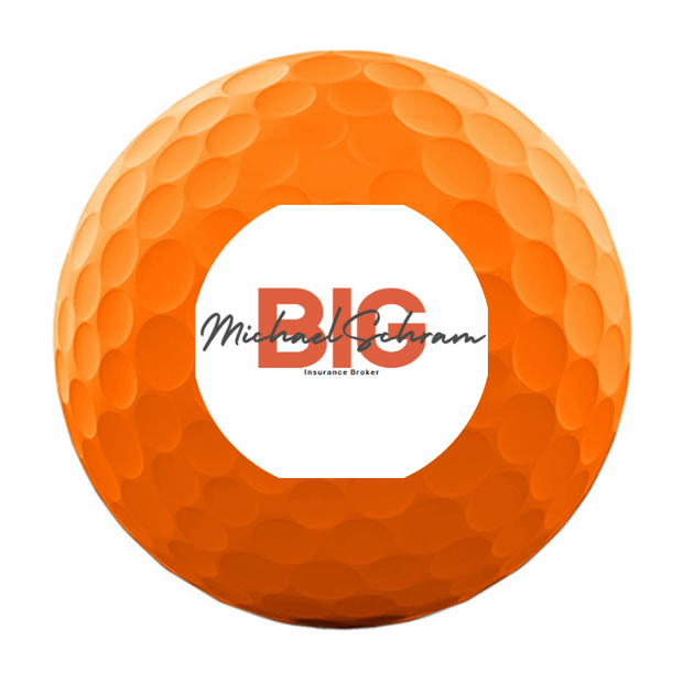 Volvik VIMAX Soft Orange Golf Balls