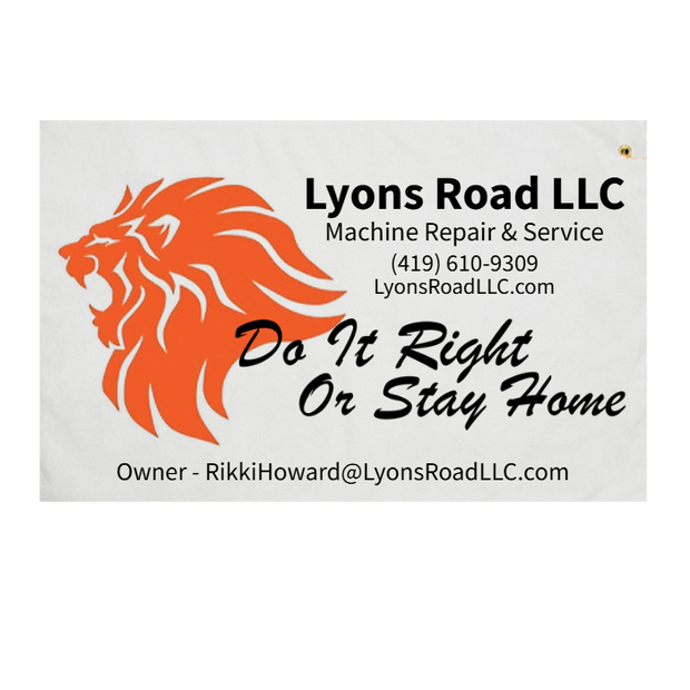 Custom 24" x 15" Golf Towel