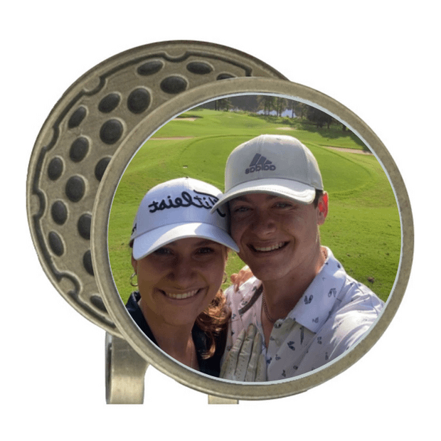 Hat Clip Ball Marker Brass