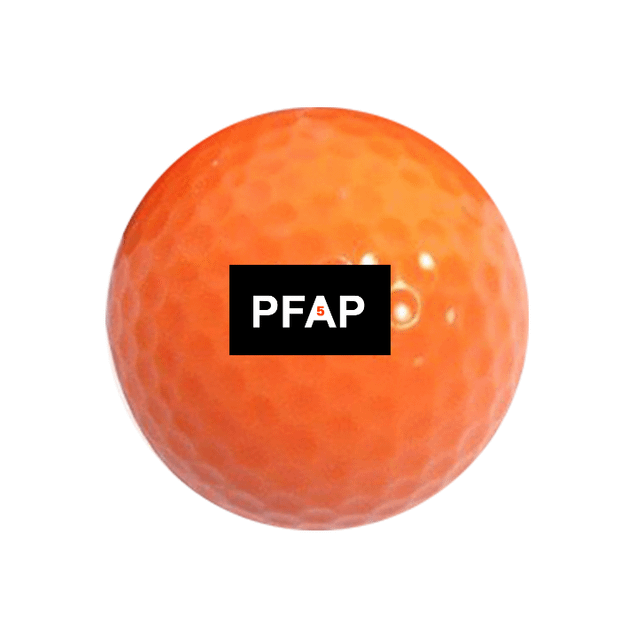 Value Golf Balls Orange
