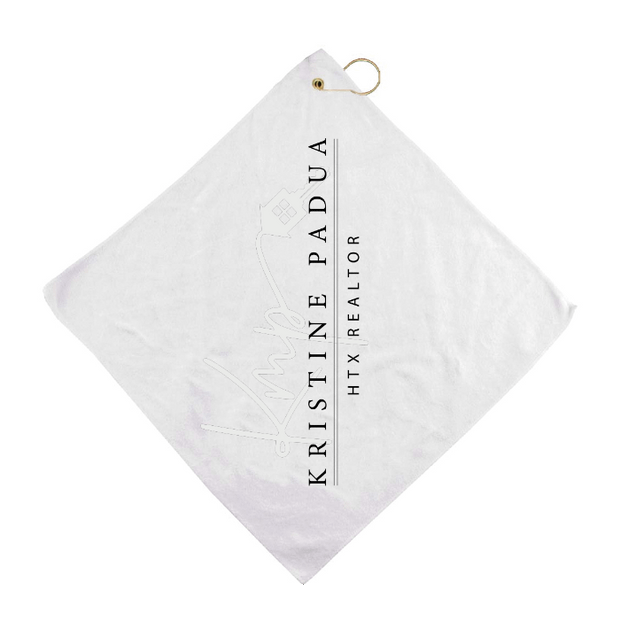 Custom 16" x 16" Golf Towel