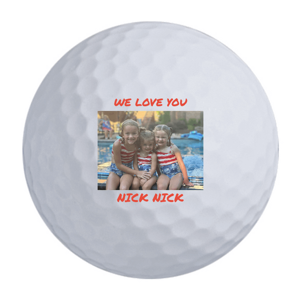 Custom Callaway Supersoft Golf Balls One Dozen