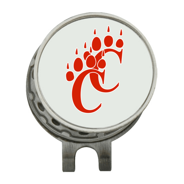 Hat Clip Ball Marker Silver