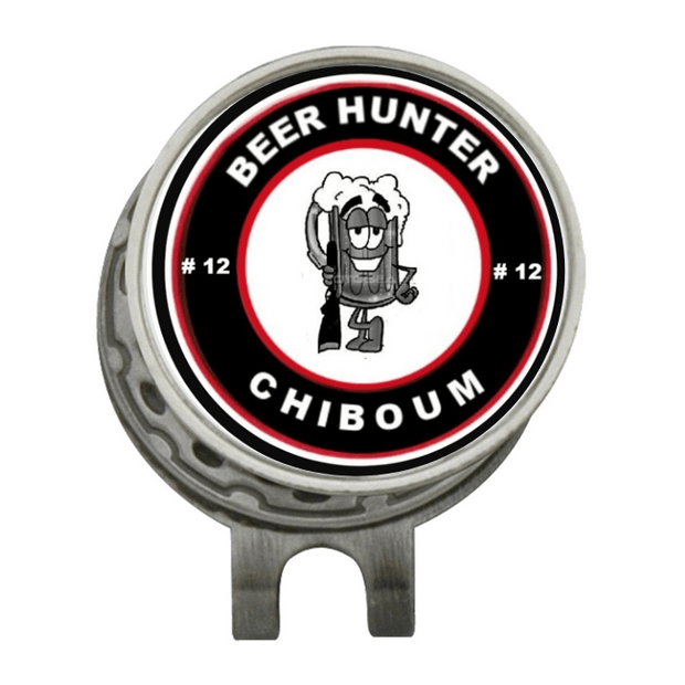 Hat Clip Ball Marker Silver