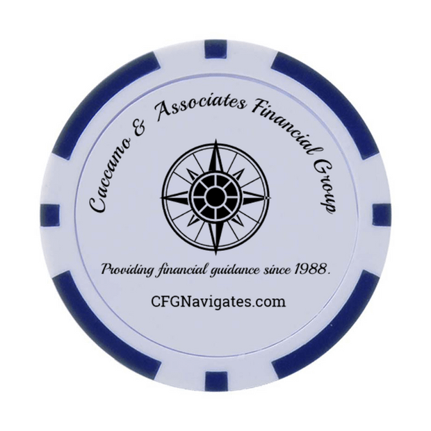 30 Poker Chips in Tube