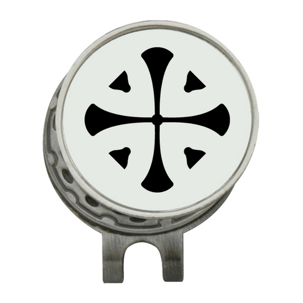 Hat Clip Ball Marker Silver