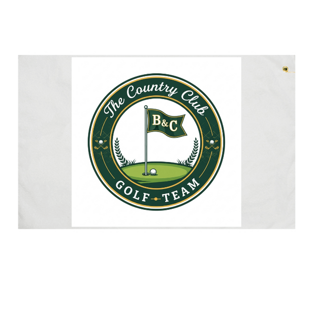 Custom 24" x 15" Golf Towel