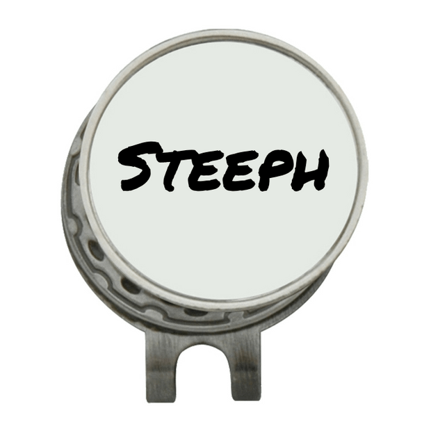 Hat Clip Ball Marker Silver