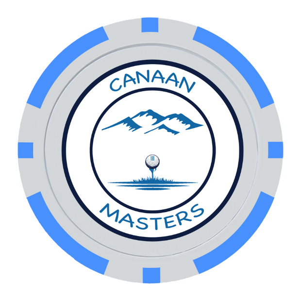 Light Blue Poker Chips