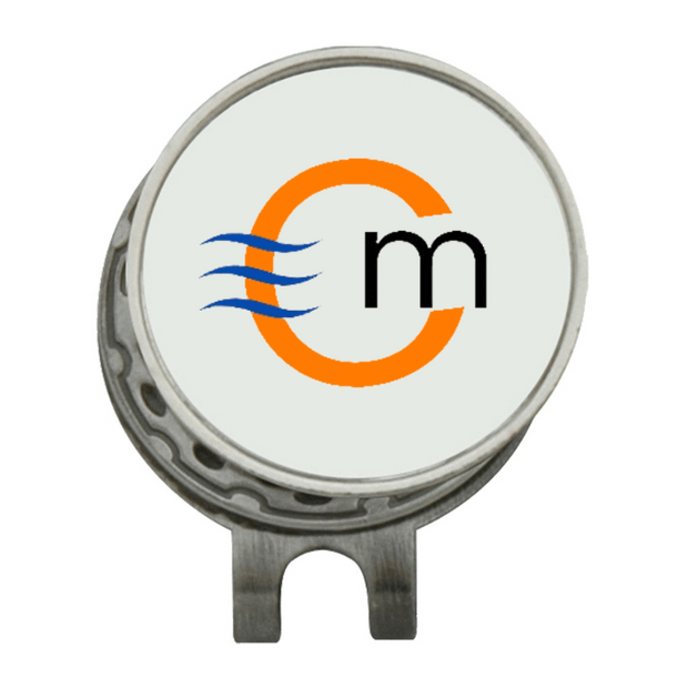 Hat Clip Ball Marker Silver