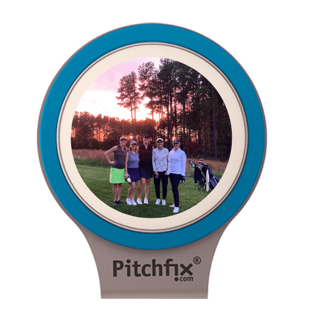 Light Blue Pitchfix Hatclip