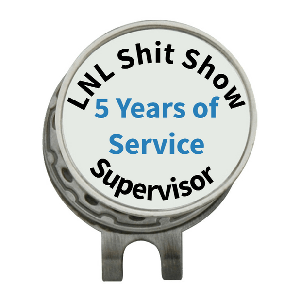 Hat Clip Ball Marker Silver