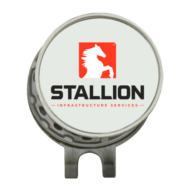 Hat Clip Ball Marker Silver