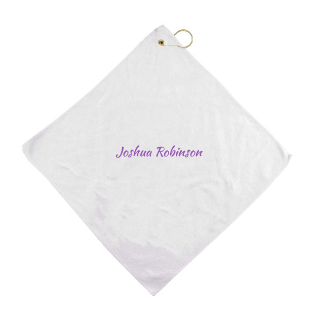 Custom 16" x 16" Golf Towel