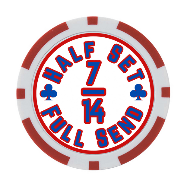 30 Poker Chips in Tube