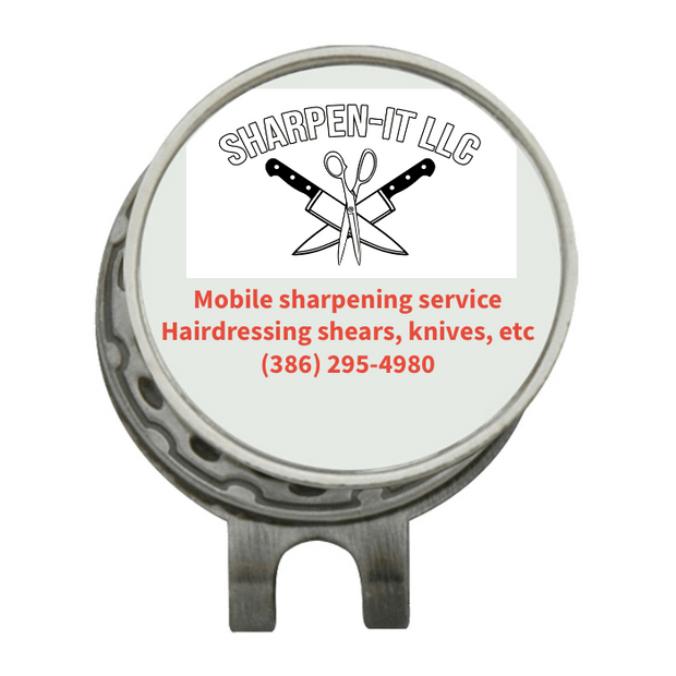 Hat Clip Ball Marker Silver