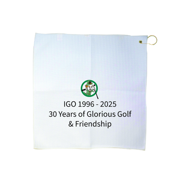 Custom 16" x 16" Waffle Golf Towel