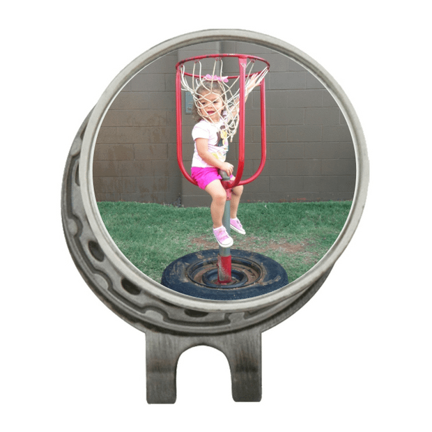 Hat Clip Ball Marker Silver