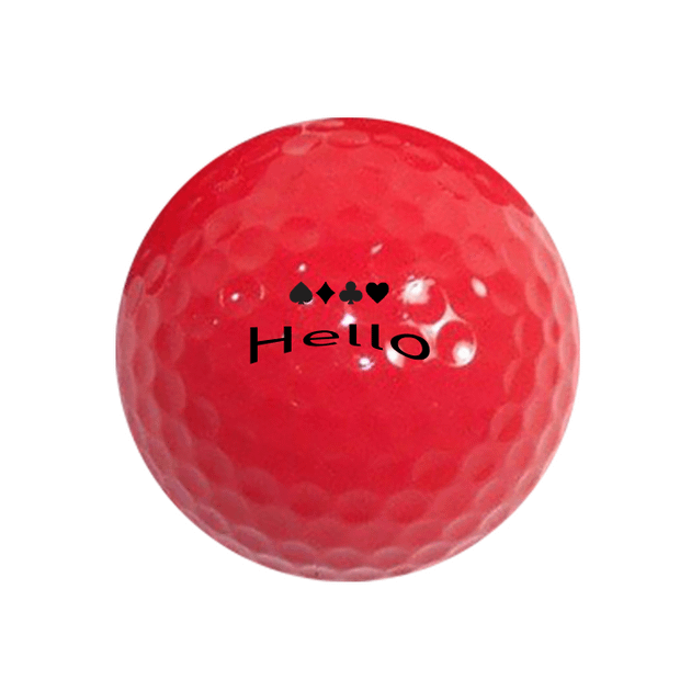 Value Golf Balls Red