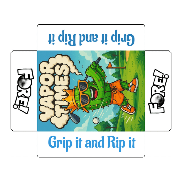 Custom Golf Ball Dozen Box Lid