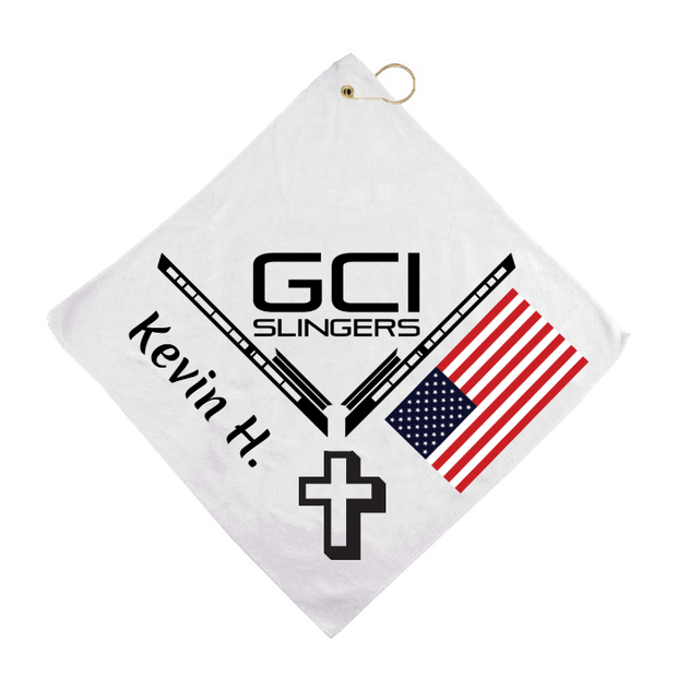 Custom 16" x 16" Golf Towel