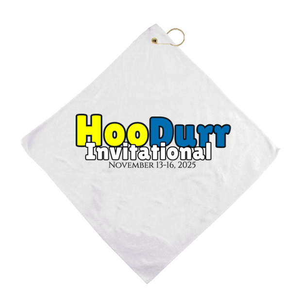 Custom 16" x 16" Golf Towel
