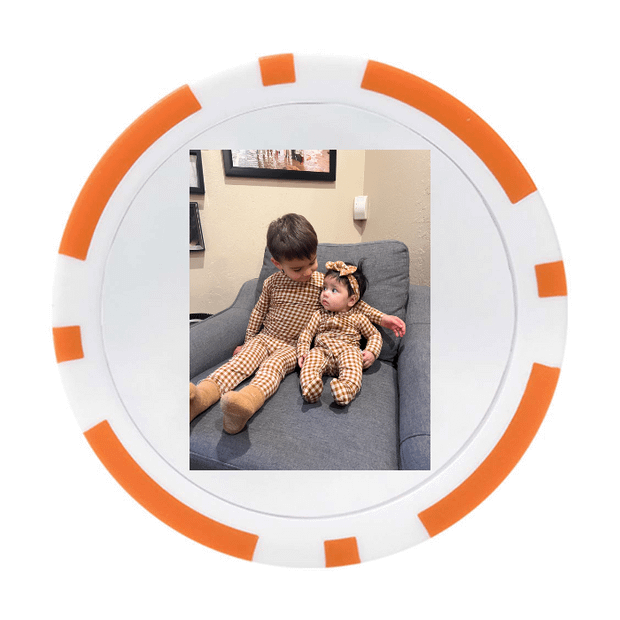 30 Poker Chips in Tube