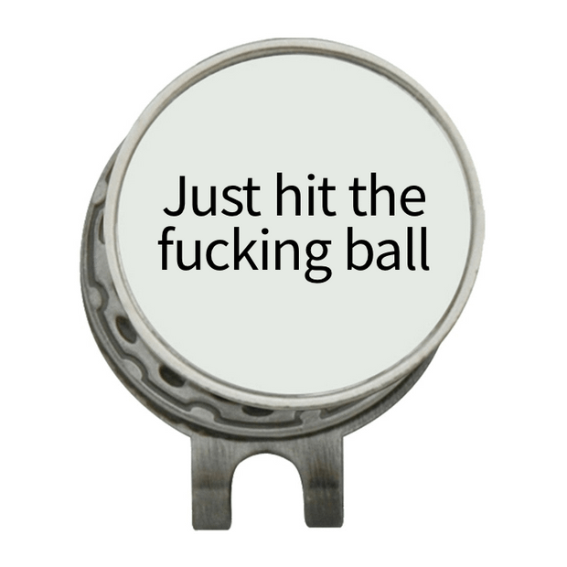 Hat Clip Ball Marker Silver